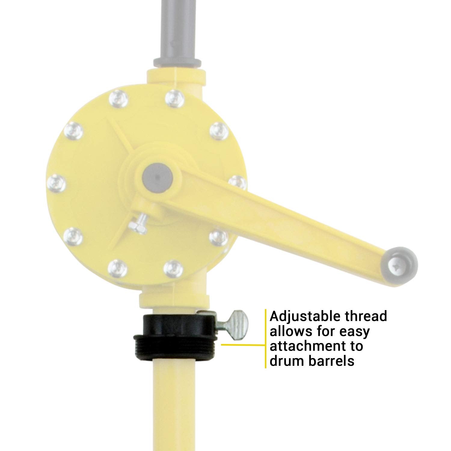 Tera Pump Trrp90P Bung Adapter Polyethylene With 2 Nps Thread