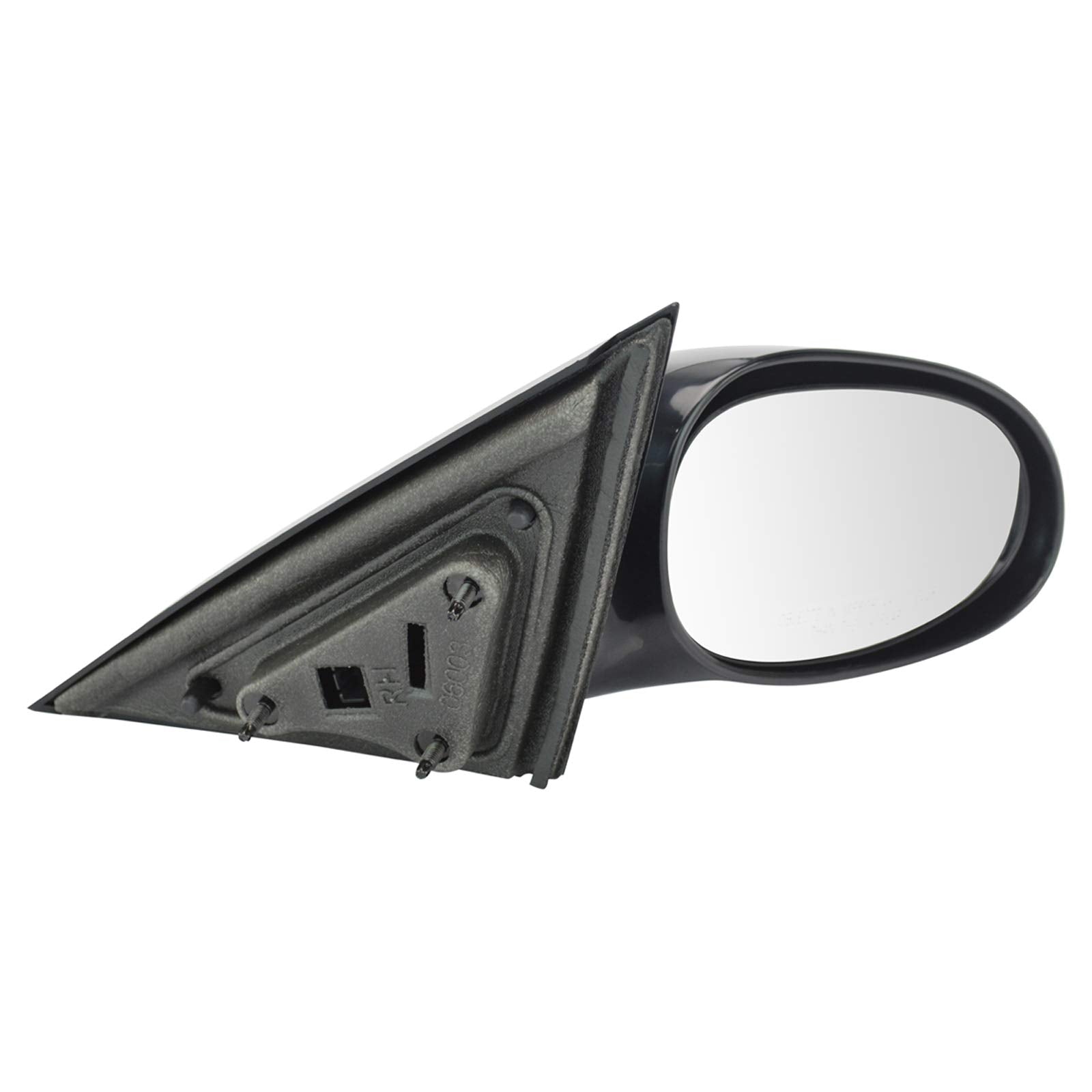 Trq Right Mirror Without Heat Passenger Side Compatible With 2005-2008 Buick Lacrosse Gm1321305