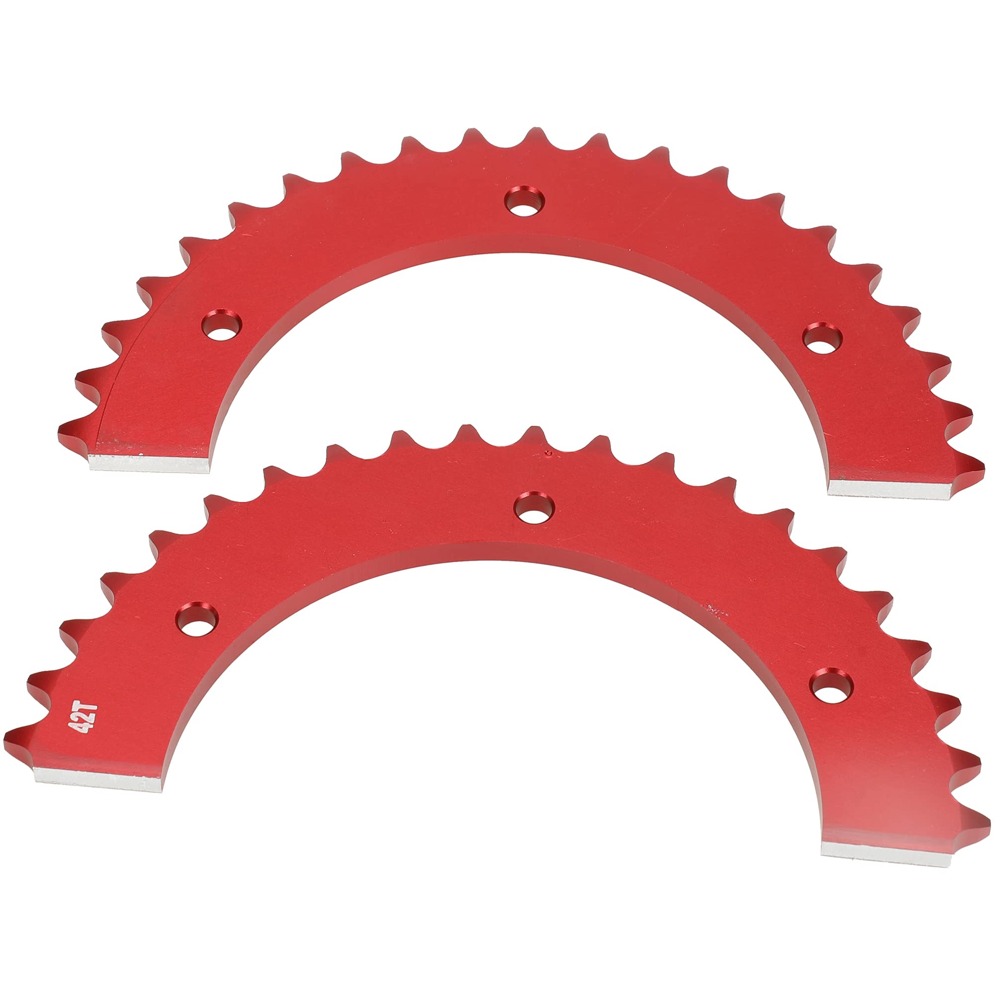Grehua Universal Split Sprocket 420 Chain 42 Tooth Rear Drive Wheel Aluminum Sprocket For Predator 212Cc 196Cc 420Cc 389Cc 301Cc