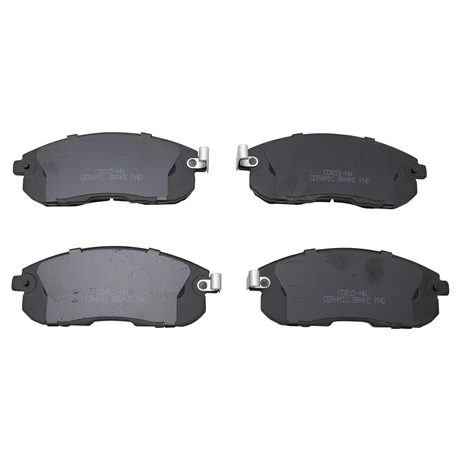 TRQ Front Premium Posi Ceramic Brake Pad Set Kit for Infiniti Nissan Suzuki