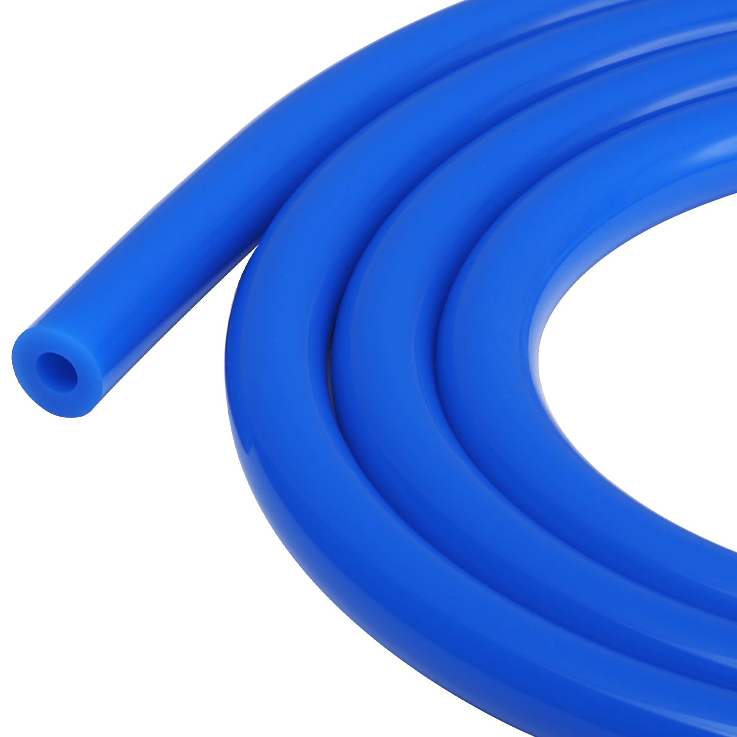 Podavelle 3/16'' 5mm ID Silicone Vacuum Hose Line Tubing 10FT Blue 130 PSI Maximum Pressure