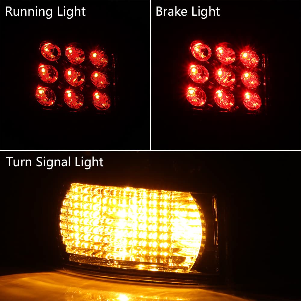 Astra Depot Left Brake Stop Tail Light Turn Signal Lamp Compatible With 2007-2013 Mitsubishi Outlander Ex Driver Side Taillamp
