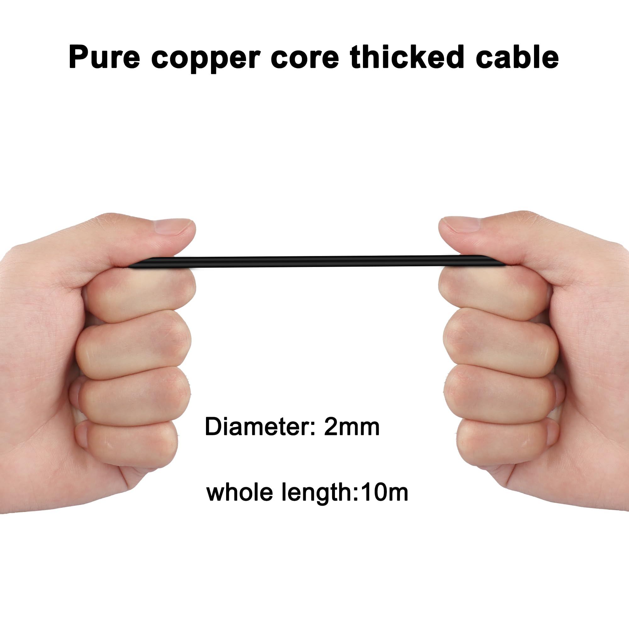 Meiryfa 5 Pin Dash Cam Cable Rear View Camera Wire 5 Pin Male To 2.5Mm Male Plug Car Backup Camera Reverse Mirror Extension Cord