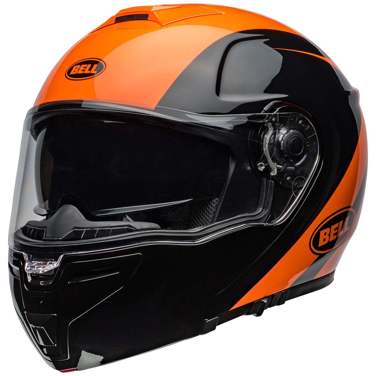 Bell Srt Modular Helmet (Gloss Velo Black/Orange - Small)