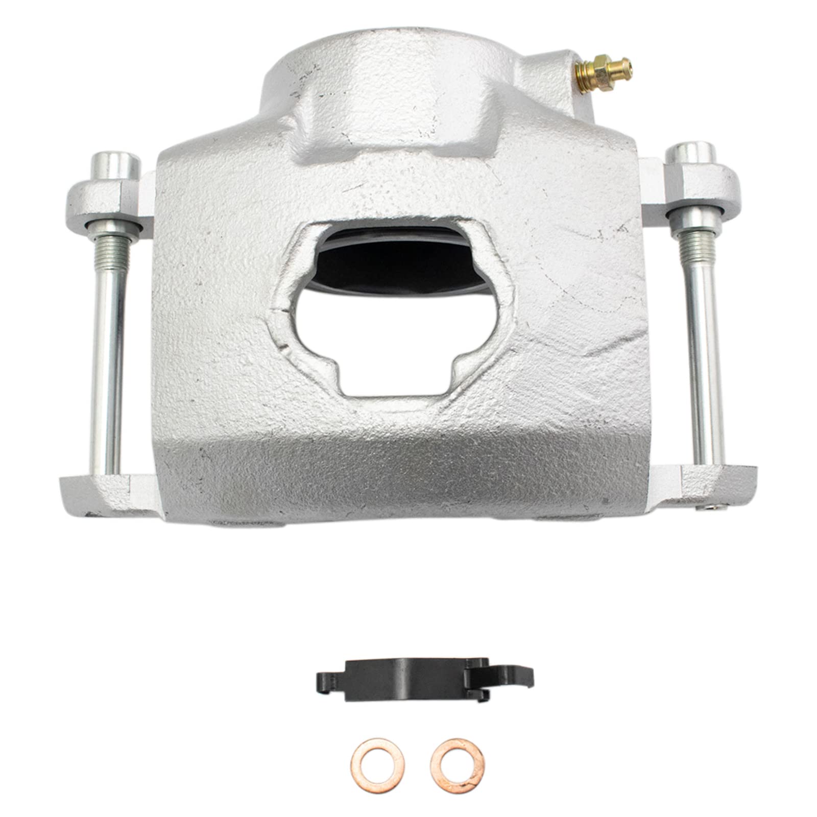 Trq Front Brake Caliper Set Compatible With 79-92 Cadillac 81-82 Checker 79-95 Chevrolet Gmc