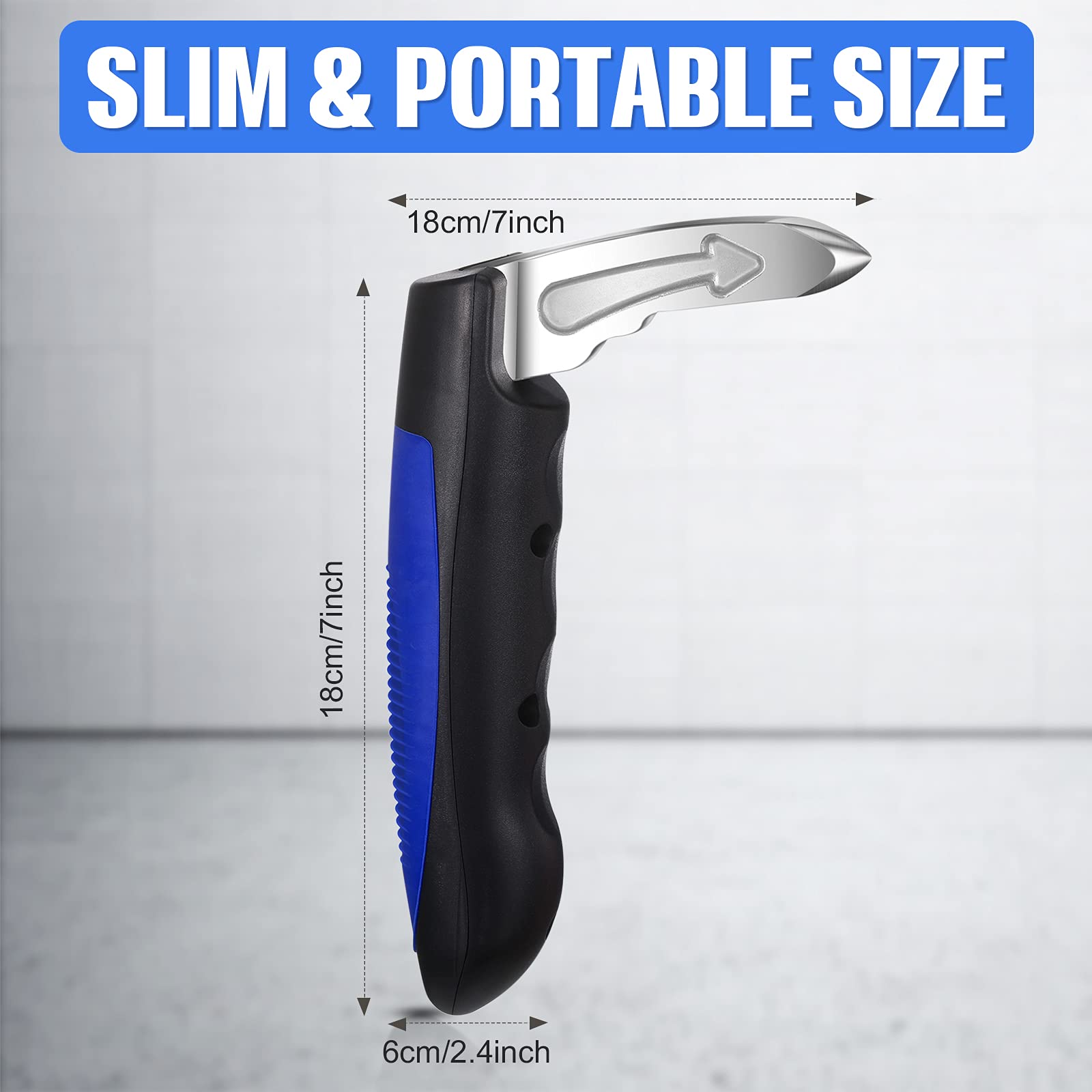 2 Pieces Vehicle Support Handles Automotive Door Assist Handles Elderly Car Assist Handles With Window Breaker For Elderly And H