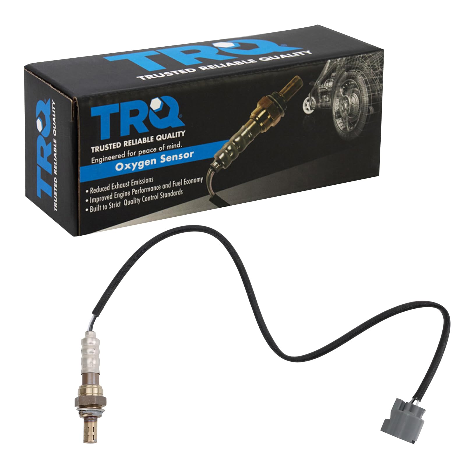 Trq O2 Oxygen Sensor Compatible With 2002-2004 Acura Rsx 2002 Honda Accord 2001-2005 Civic