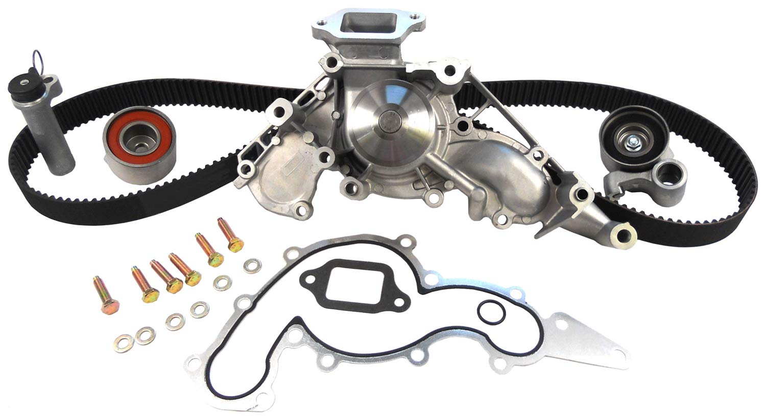 ACDelco Professional TCKWP298 Timing Belt Kit with Water Pump, Idler Pulley, and 2 Tensioners