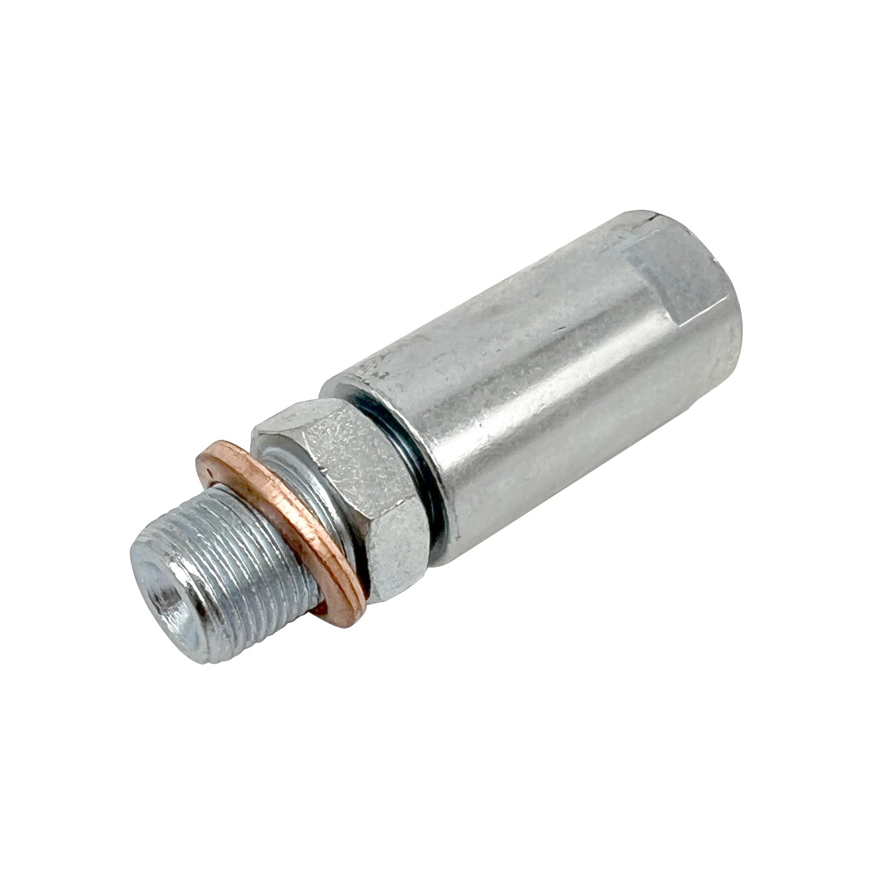 LockNLube Grease Gun Hose Swivel - Fine Threads (7/16   -28) For Dewalt And Lincoln battery grease guns