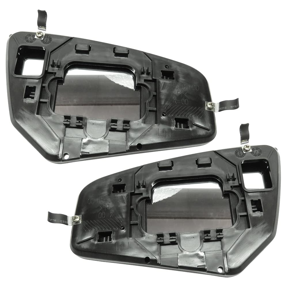 SCITOO Exterior Mirrors Replacement Glass Driver and Passenger Left and right Fit for 2007-2012 For Nissan SENTRA W/O HEATED Chr