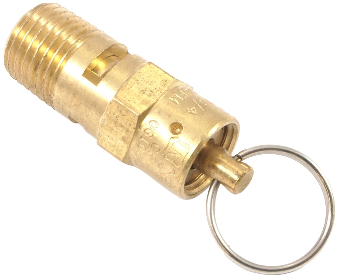 Forney 75551 Safety Valve, Air Line, 1/4-Inch Male NPT, 150 PSI