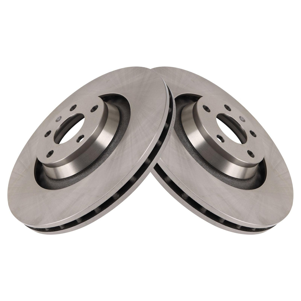 Trq Front Brake Rotors Set Compatible With 2006-2011 Audi A6 2005-2011 A6 Quattro