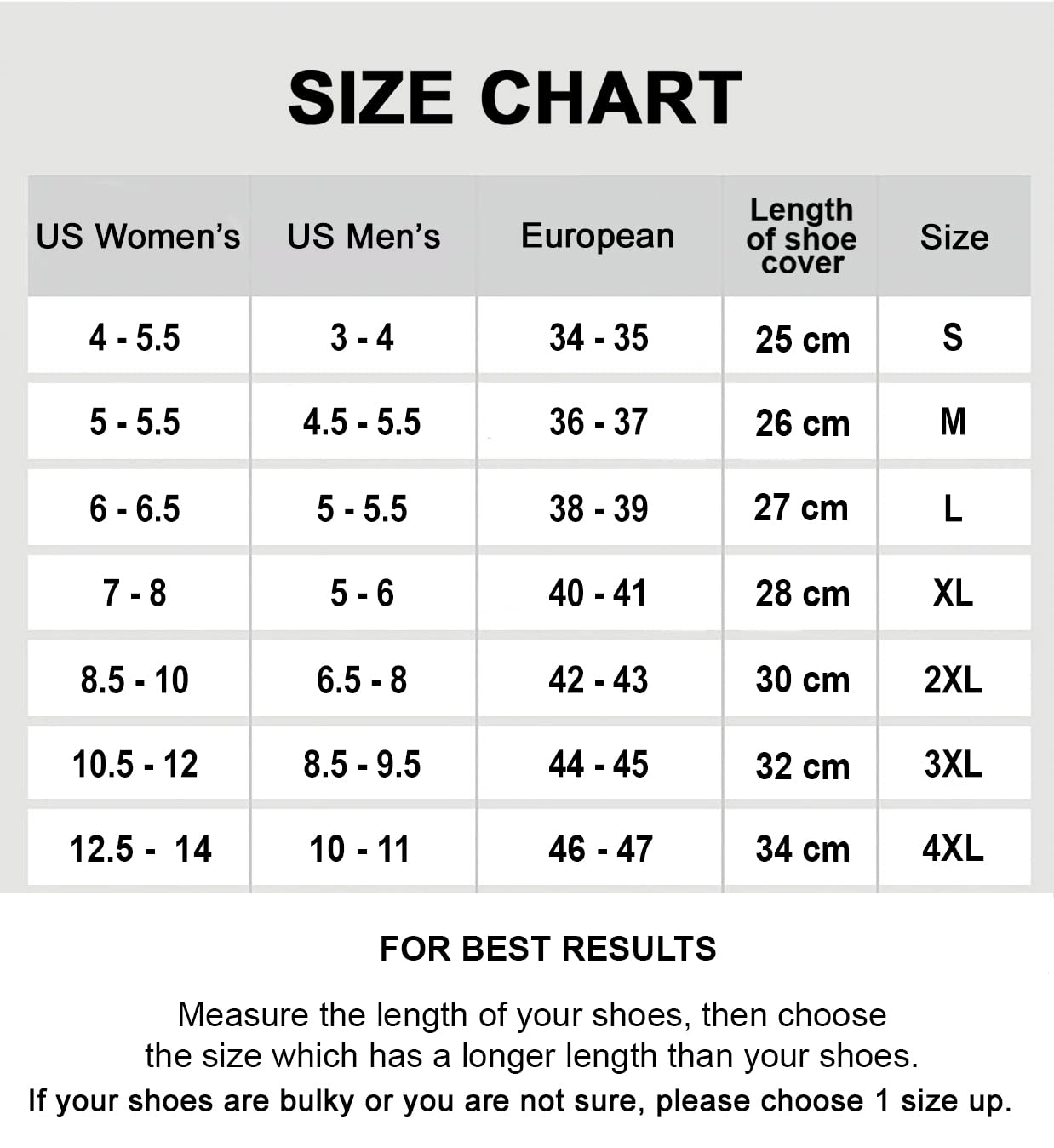 Rain Shoe Covers | Waterproof Shoe Covers For Men Women | Reusable Galoshes Overshoes (Black, Large)