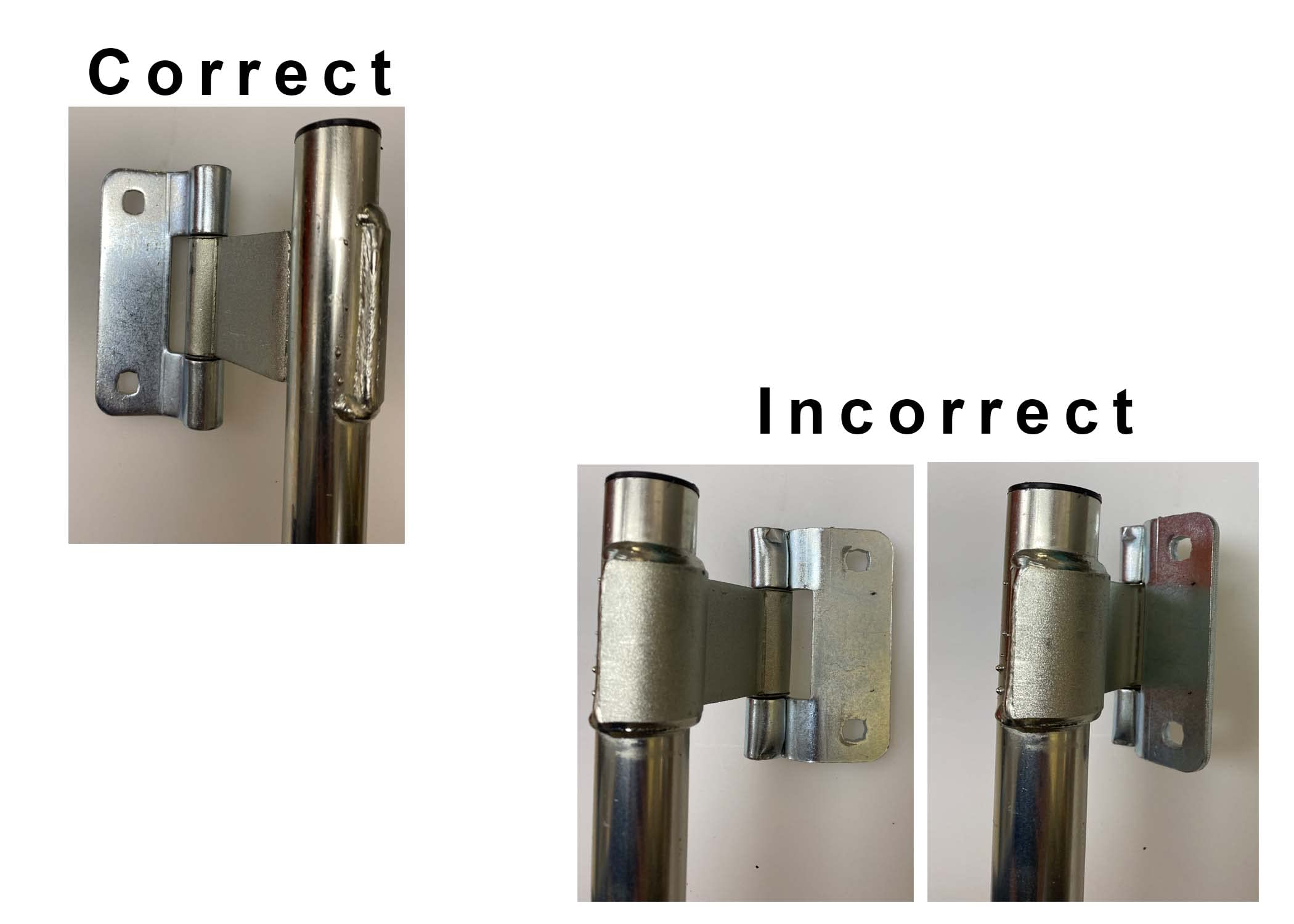 Class A Customs 36'' Cargo Trailer Cambar Cam Bar For Folding Ramp Door