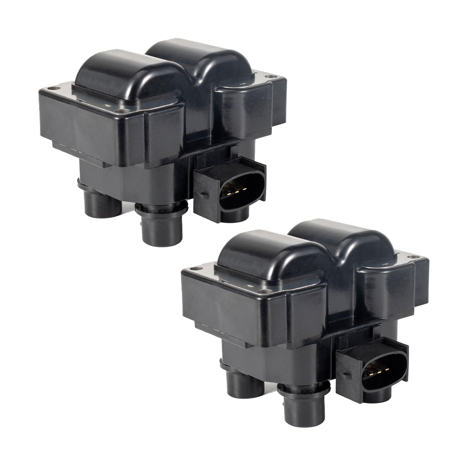 ENA Set of 2 Ignition Coil Pack Compatible with Ford Lincoln Mazda Mercury F150 F250 Contour E150 Escort Explorer Mustang Ranger