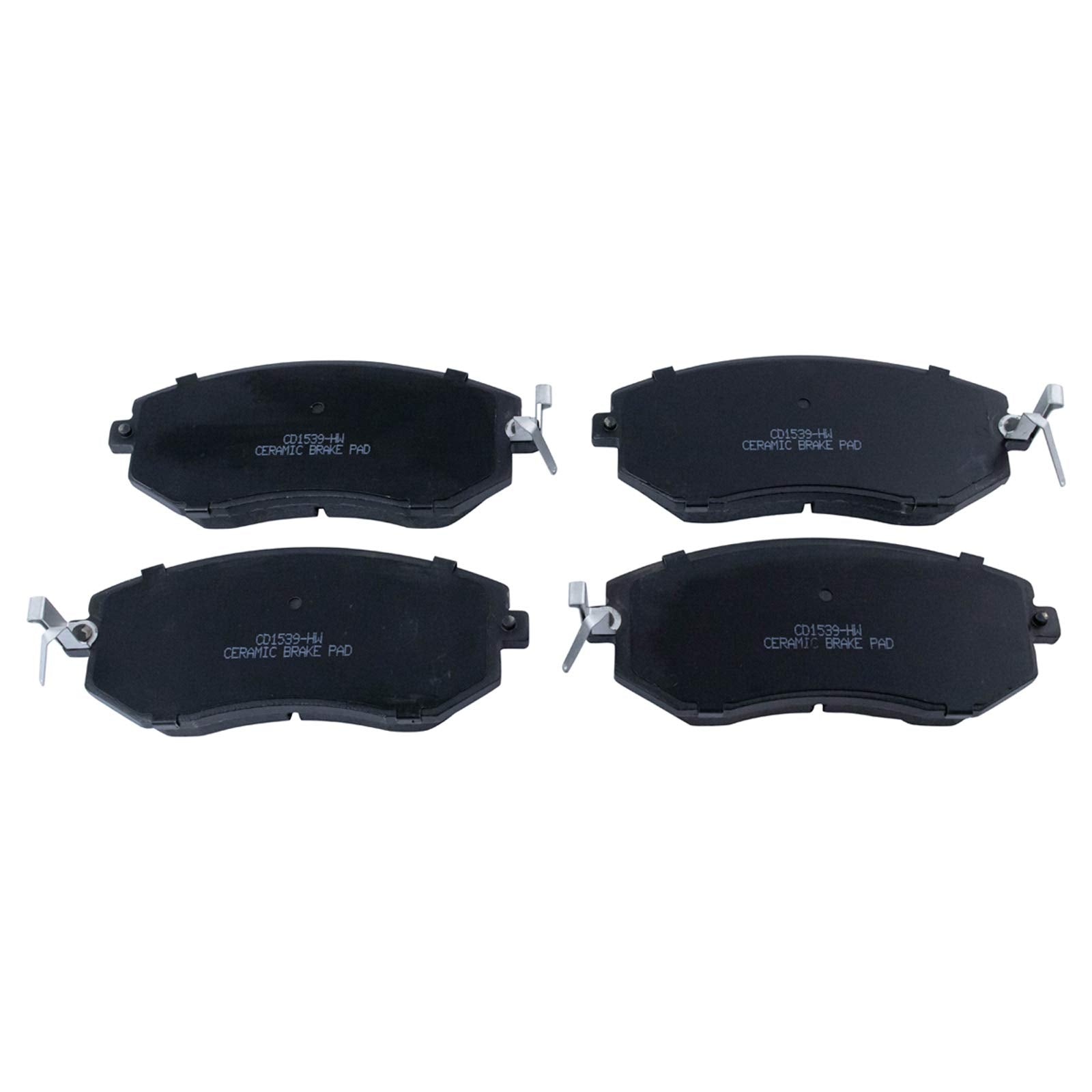 TRQ Premium Posi Ceramic Brake Pad Front Set for Scion FR-S Subaru Impreza