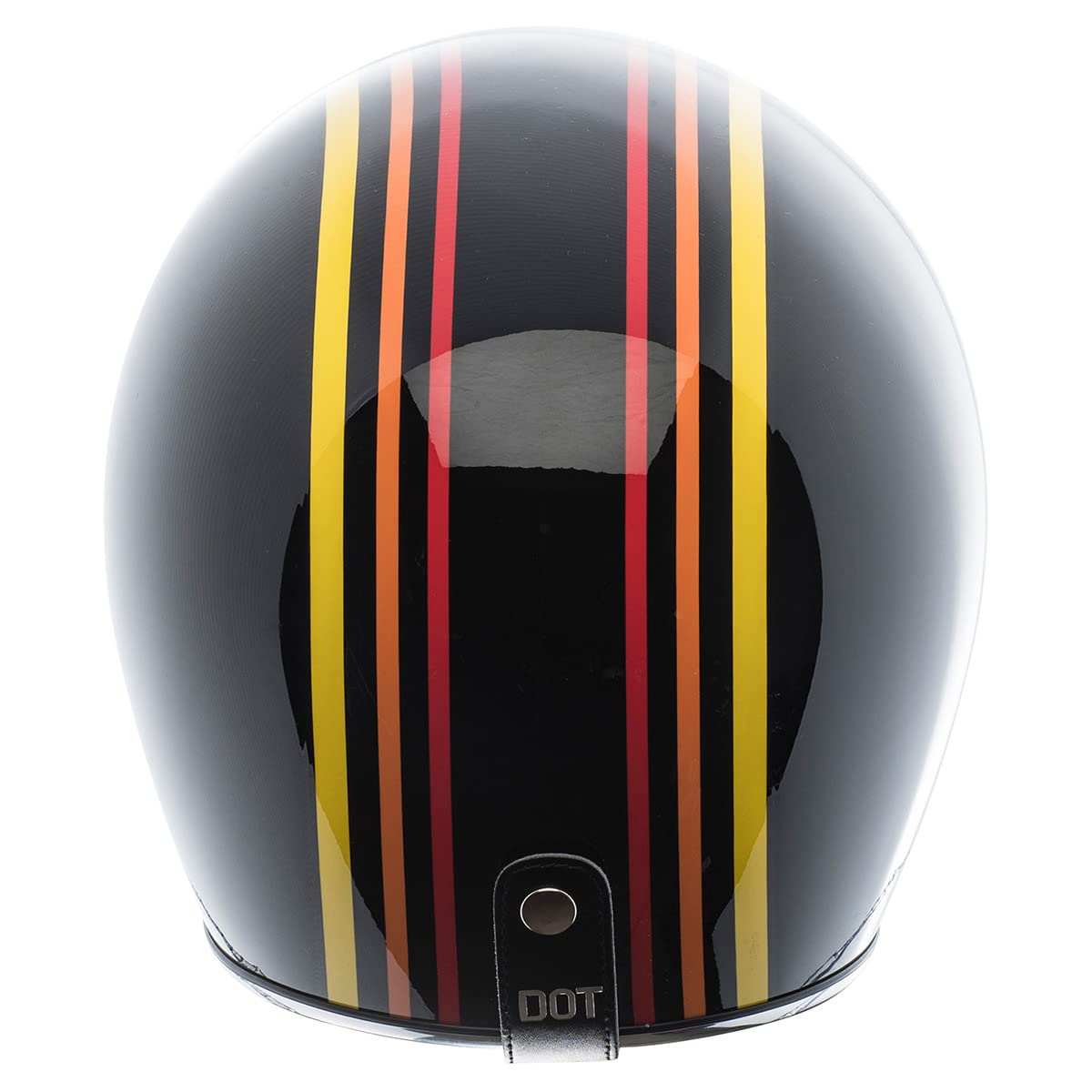 Torc T50 Route 66 Open Face Helmet With 1978'' Graphic (Gloss Black, X-Large)