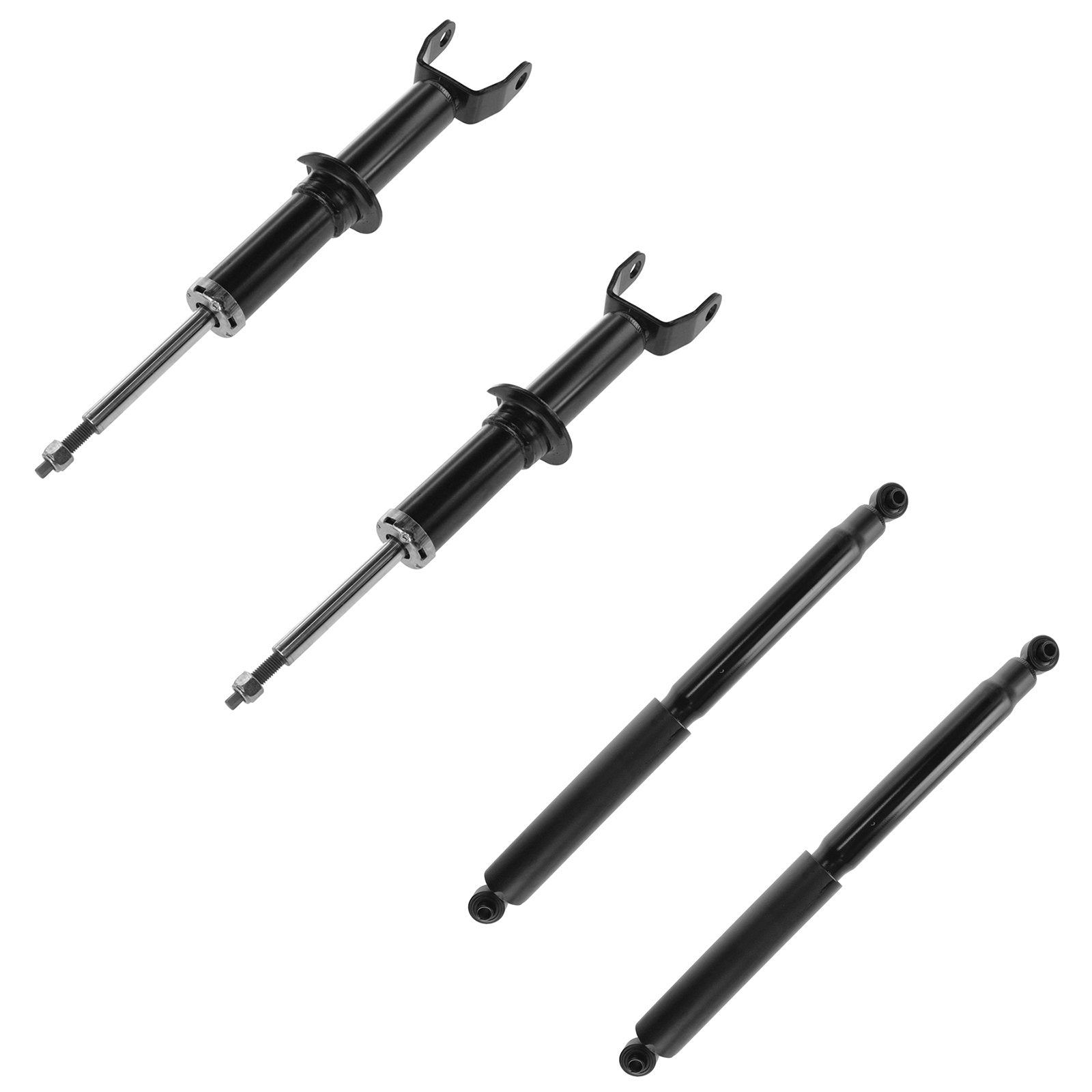 Trq Front And Rear Shock Absorber Set Compatible With 2005-2009 Dodge Dakota 2006-2009 Mitsubishi Raider