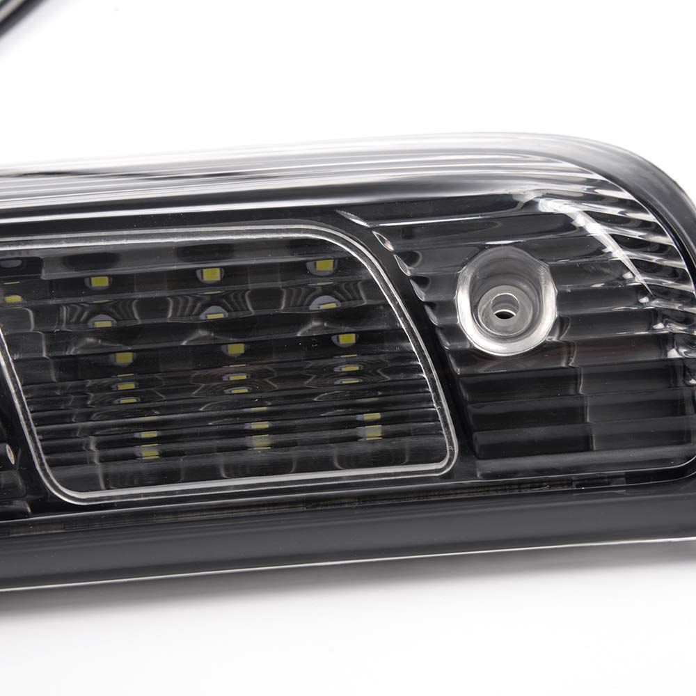 Grand Orange Led 3Rd Brake Light High Mount Compatible With 2014-2018 Chevy Silverado/Gmc Sierra Rear Cargo Stop Light Clear Len