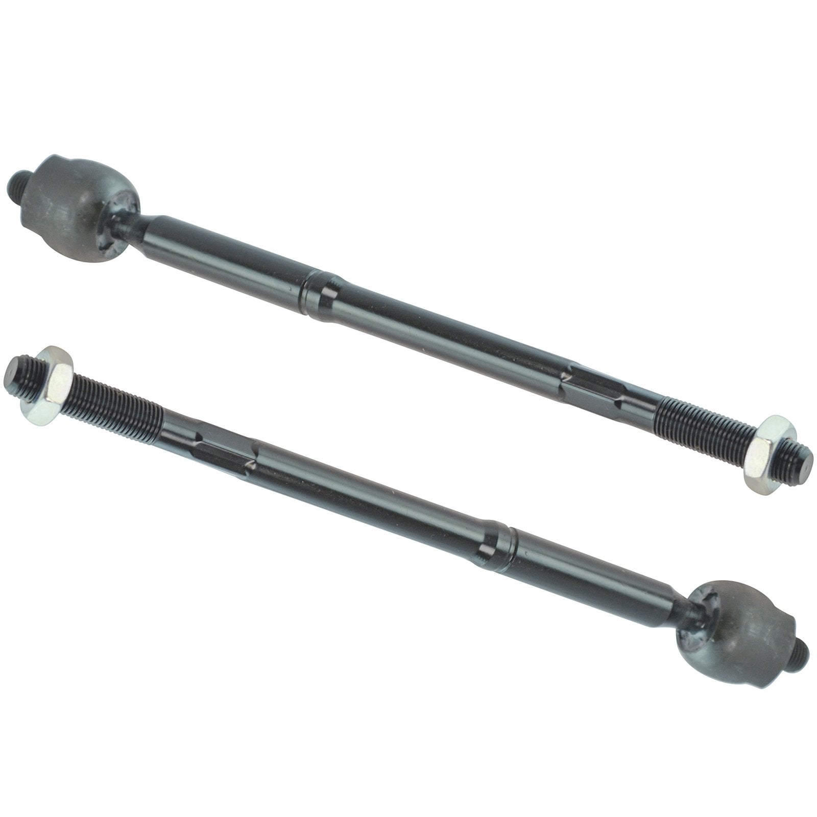 TRQ Front Inner Tie Rod Set Compatible with 2000-2005 Toyota Celica