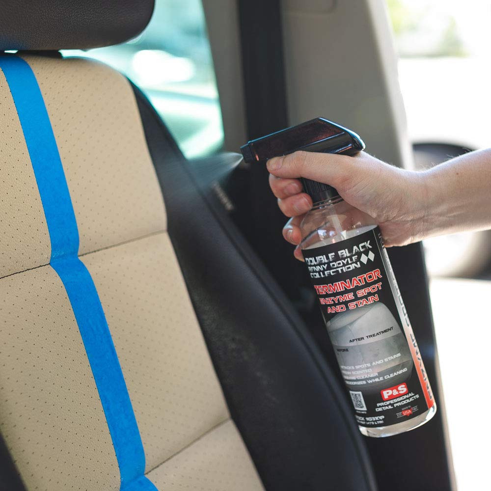 P&S Professional Detail Products - Terminator Enzyme Spot And Stain Remover - Perfect For Deodorizing, Removing Embedded Soils,