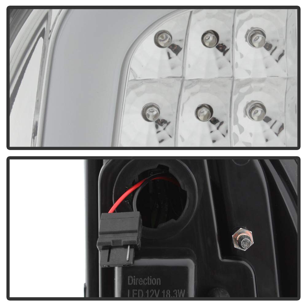 Acanii - For 2005-2015 Toyota Tacoma Led Tube Tail Lights Brake Lamps 05-15 Left+Right