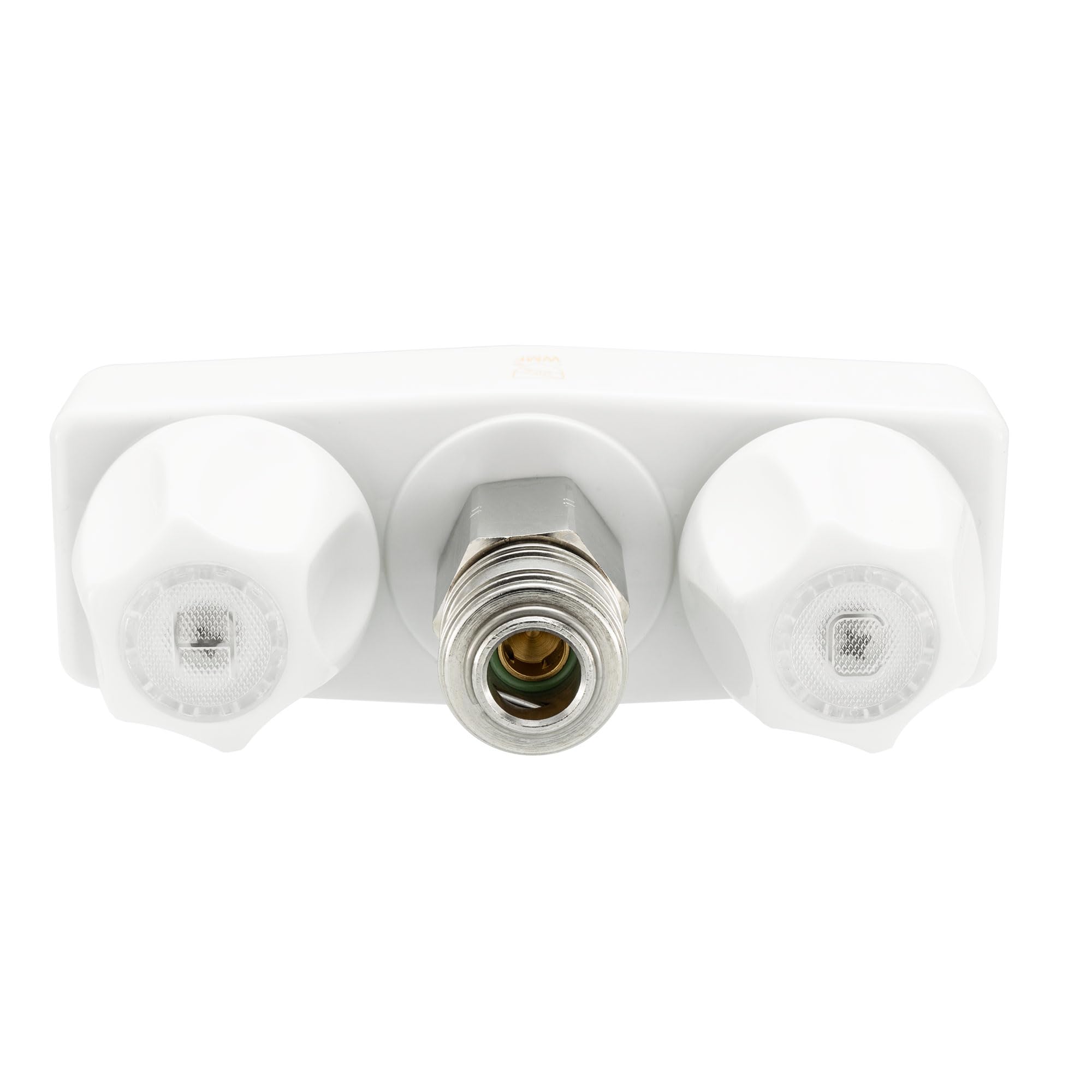 Recpro Rv Exterior Faucet Hot/Cold | High Pressure Sprayer | Metal | Optional Flex Spout | Rv Exterior Shower Faucet | Rv Exteri