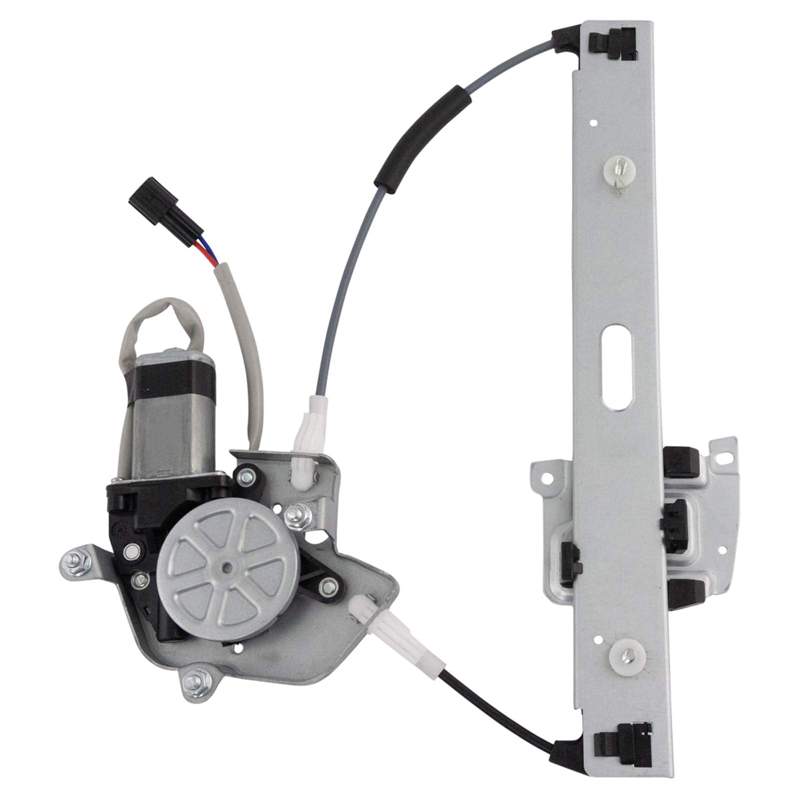 Trq Rear Right Power Window Regulator & Motor Assembly Passenger Side Compatible With 2008-2012 Ford Escape 2008-2011 Mazda Trib