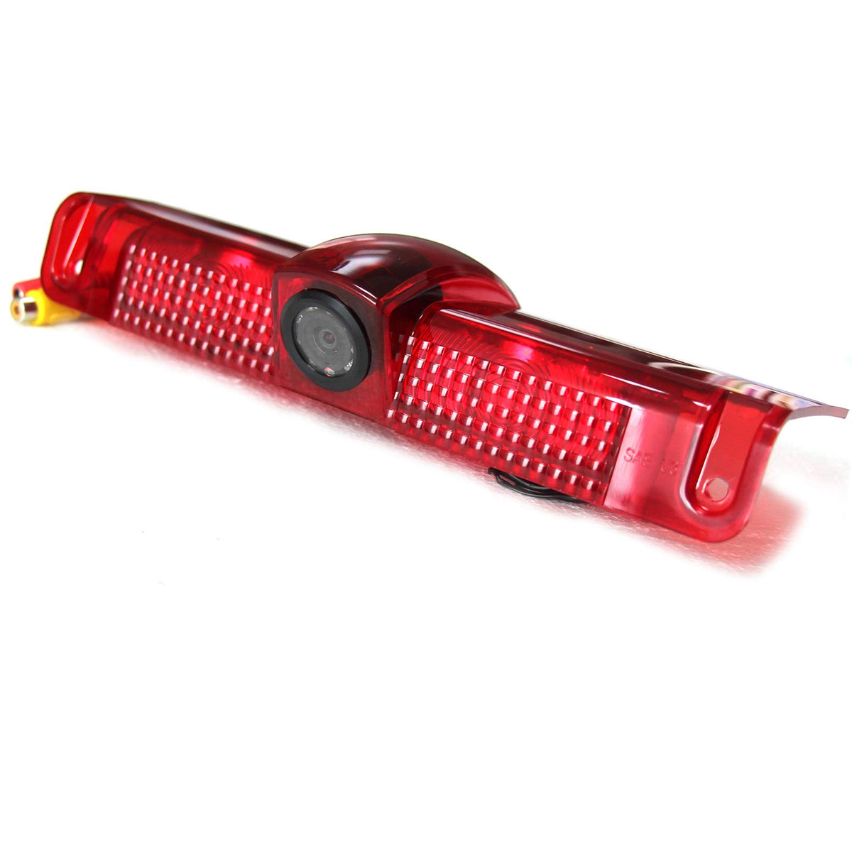 Red Wolf Third 3Rd Brake Light Backup Camera For Chevrolet Express/Gmc Savana 1500 2500/3500 2003-2019 Vans Mount Rear Light Lamp Reverse Parking Cargo Rear View Camera Guideline Optional