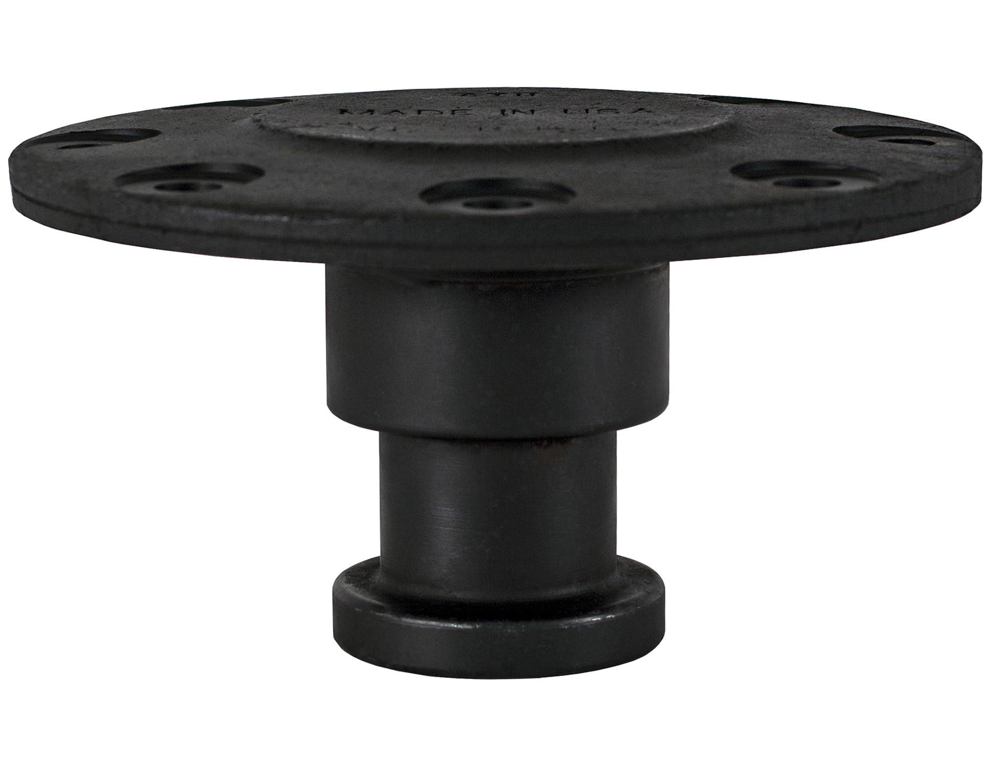 Buyers Products BKPT809B Forged Trailer King Pin, 2-Inch, 8 Holes, 0.50-Inch Bolster Plate Thickness, Weldable, Provide Strength
