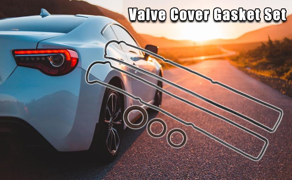 Unifizz Car Engine Valve Gaskets Cover Set Left Right 1121446011 1121346030 For Lexus Gs300 1998-2005 For Lexus Is300 2001-2005 For Lexus Sc300 1992-2000