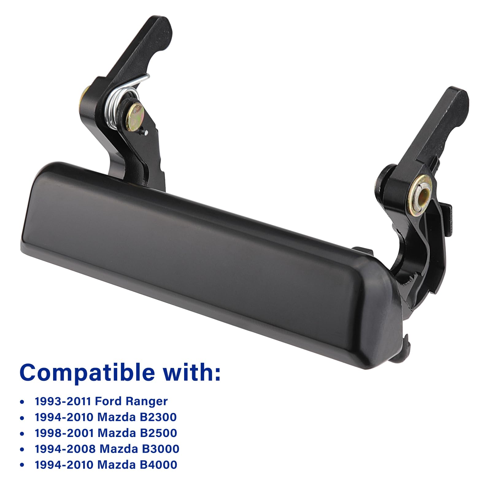 Lcyolada Metal Tailgate Handle For Ford Ranger 1993-2003,1987-1998 Ford F150 F-250 F-350,1994-2010 Mazda B2300 B2500 B3000 B4000