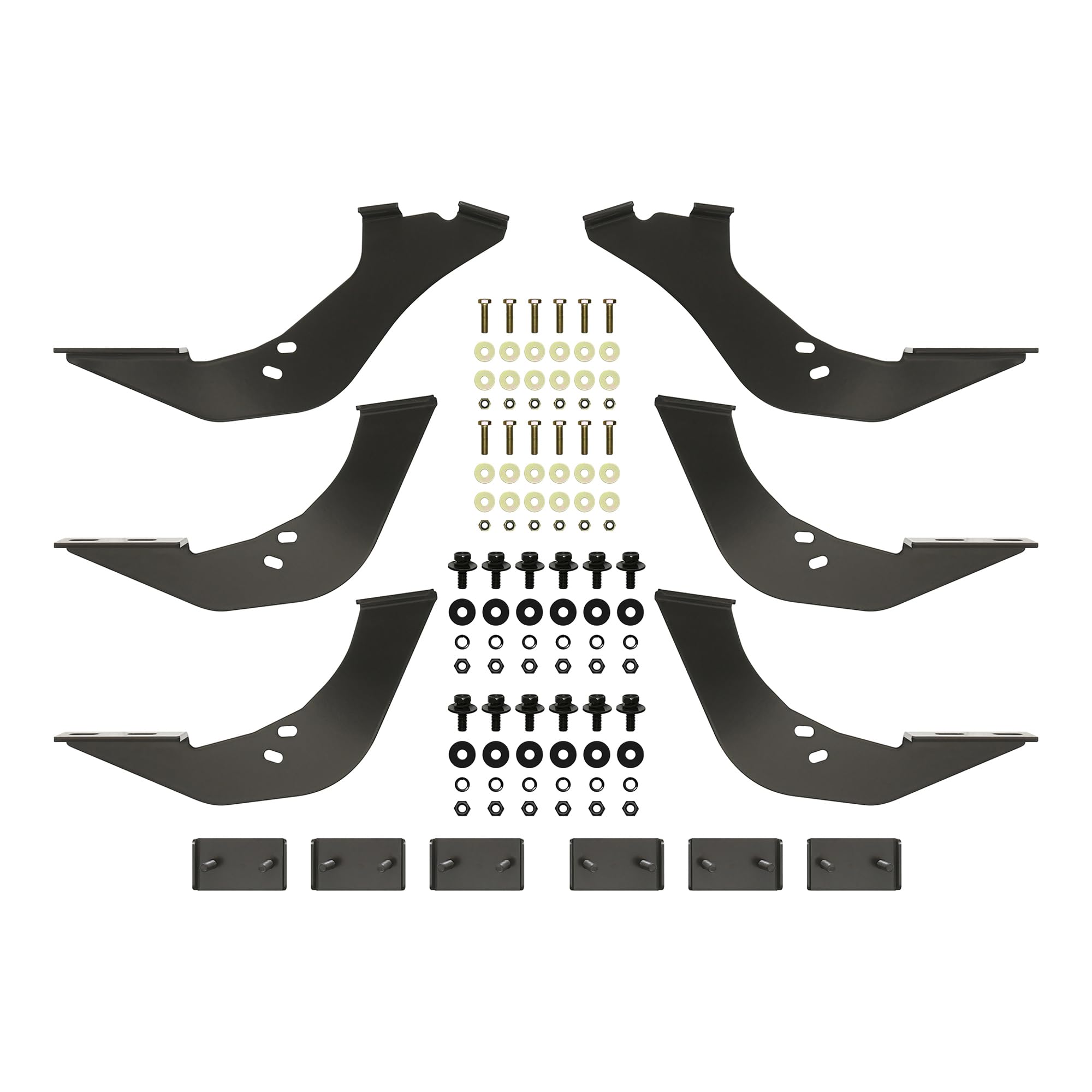 Westin 22-1035 Premier Oval Nerf Bar Mount Kit Fits 1999-2016 F250 F350 F450 F550Hd Black Pair