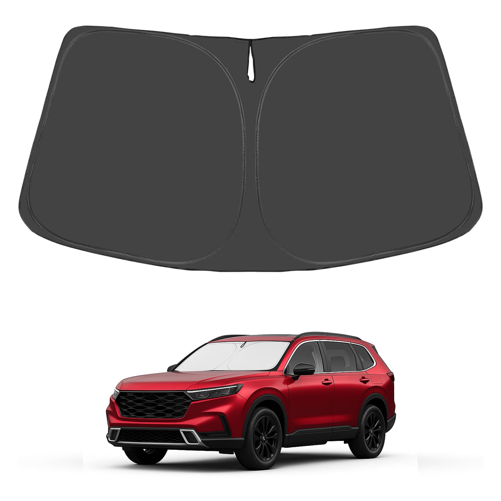 Proadsy 2025 Upgrade Windshield Sunshade Custom For Honda Crv 2023 2024 2025 Block Sun & Uv Foldable Front Window Car Shade Prot