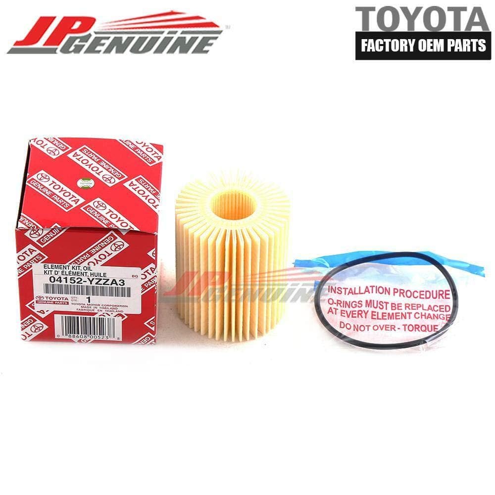 Genuine Toyota Oem Oil Filter + Drain Plug Washer 3Pc 04152-Yzza3 / 90430-12031