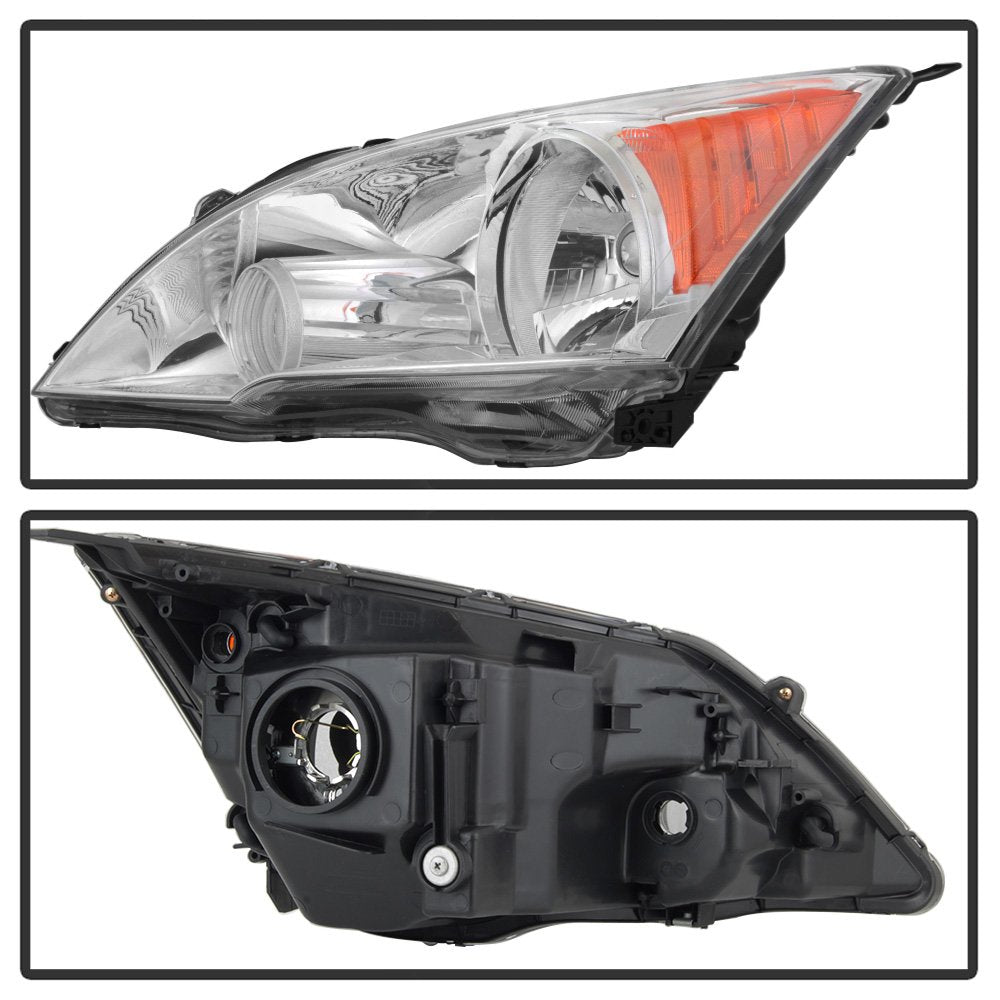 Acanii - For 2007-2011 Honda Cr-V Crv Headlight Headlamp Front Light Lamp Assembly Replacement - Left Driver Side Only
