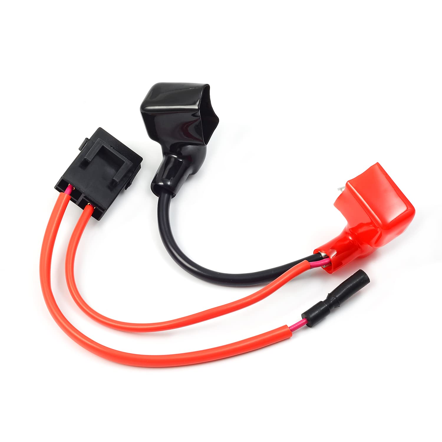 MOTO1988 Starter Relay Solenoid & Battery Cable for Honda TRX400EX 1999-2004 - High-Quality Replacement Part