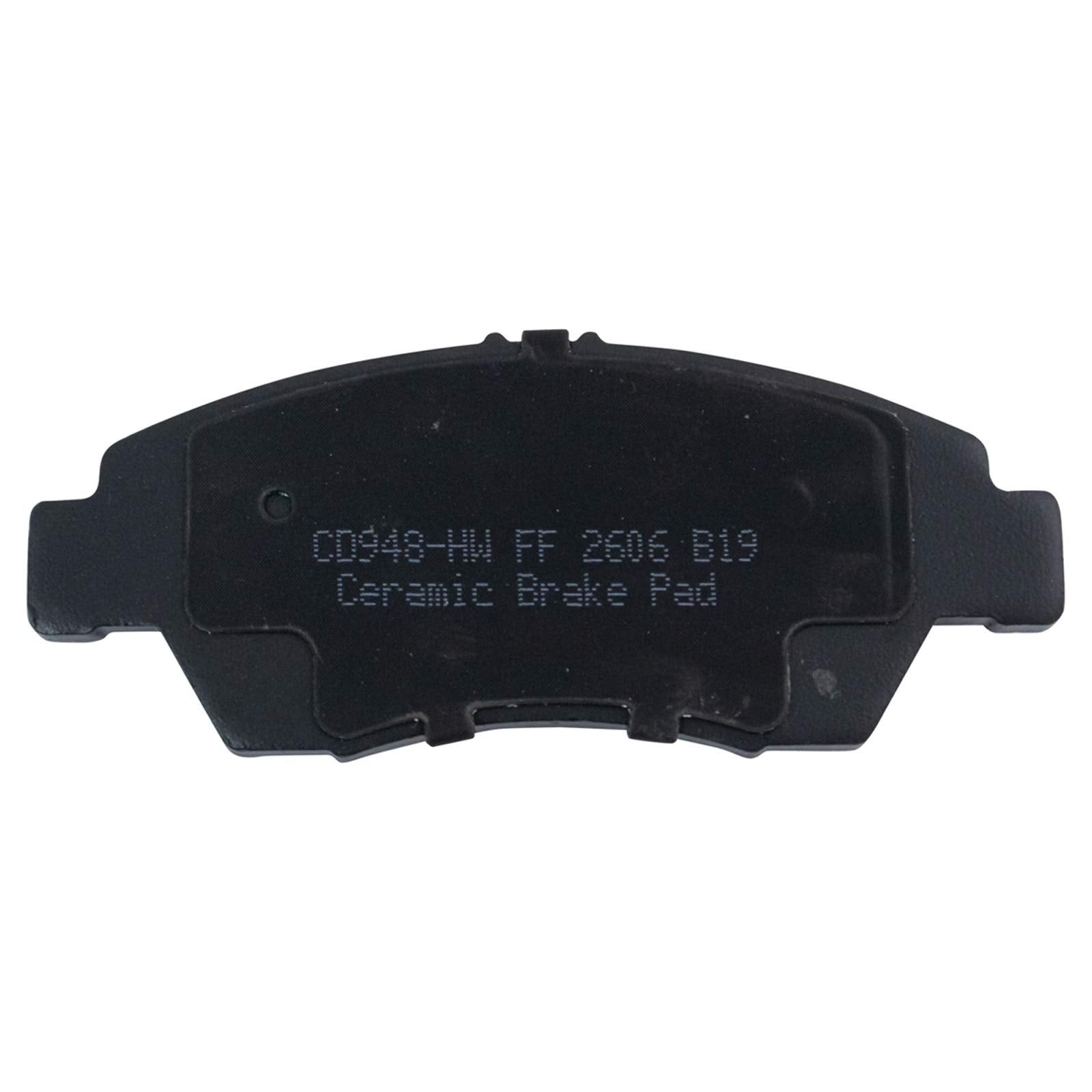 TRQ Front Brake Pads Ceramic Compatible with 2013-2014 Acura ILX 2002-2006 RSX 2003-2011 Honda Civic 1994-1997 Civic del Sol 201