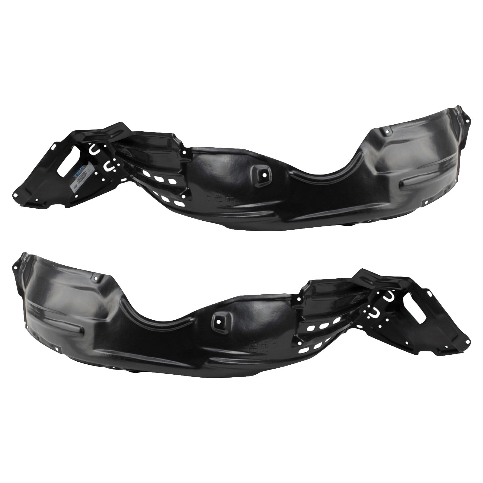 Trq Front Inner Fender Liner Set Compatible With 2000-2005 Toyota Celica To1248128 To1249128