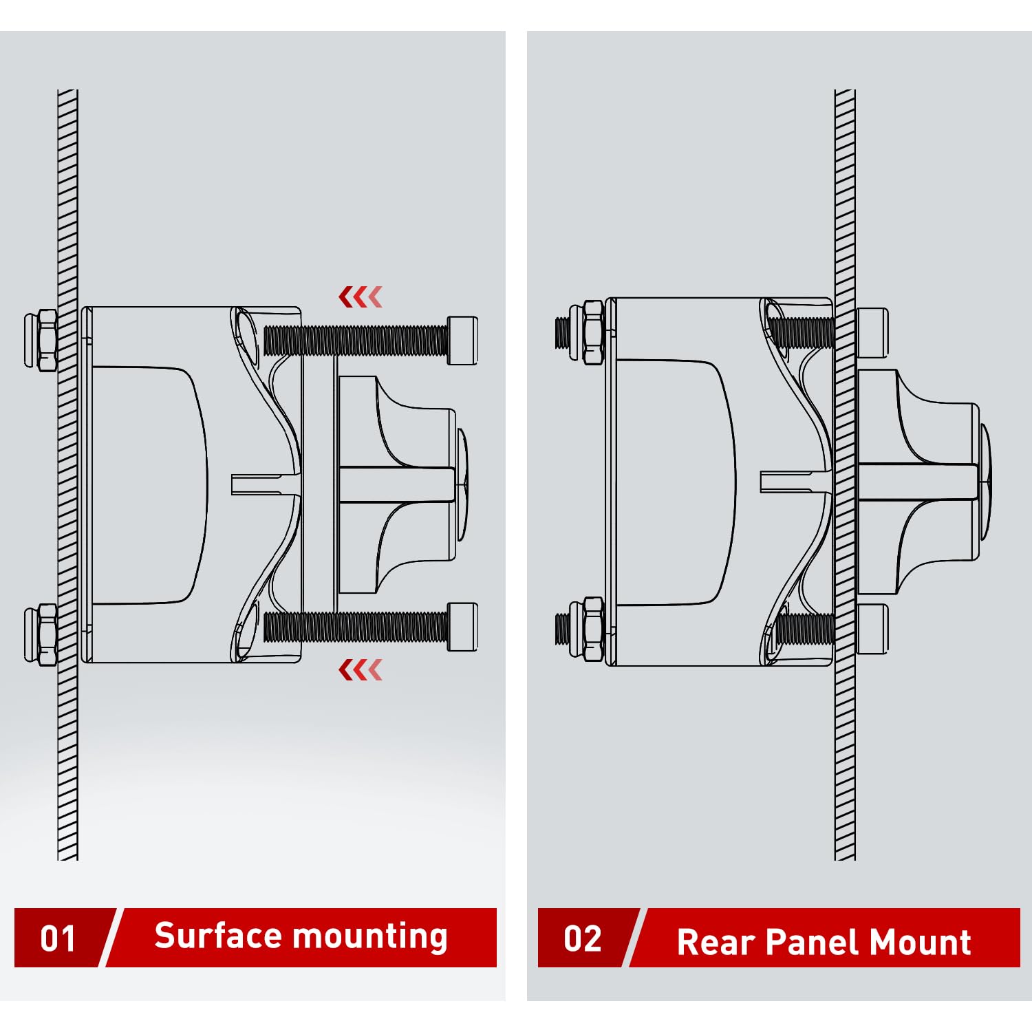 Nilight 1-2-Both-Off Battery Switch, 12V-48V Battery Disconnect Master Cutoff Switch For Marine Boat Car Rv Atv Utv Vehicle, Wat
