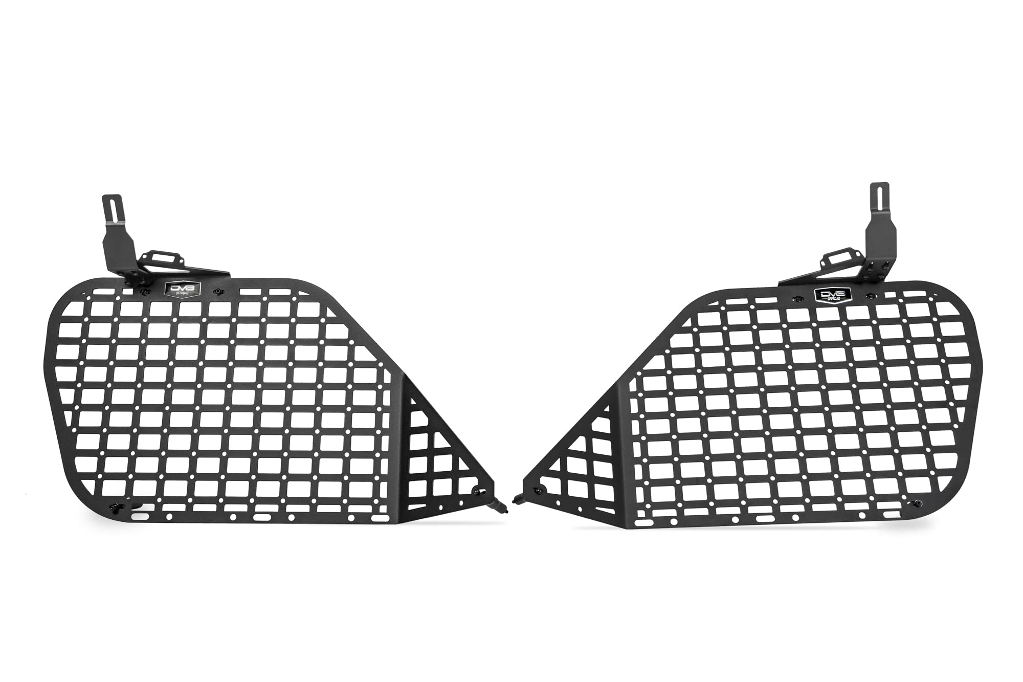 Rear Window Molle Panels For 2010-2024 Toyota 4Runner | Includes Passenger & Driver Side Panels | Mount Molle Bags, Med Kits, Tools, & Other Accessories | Rock Light Mounts | Dv8 Offroad