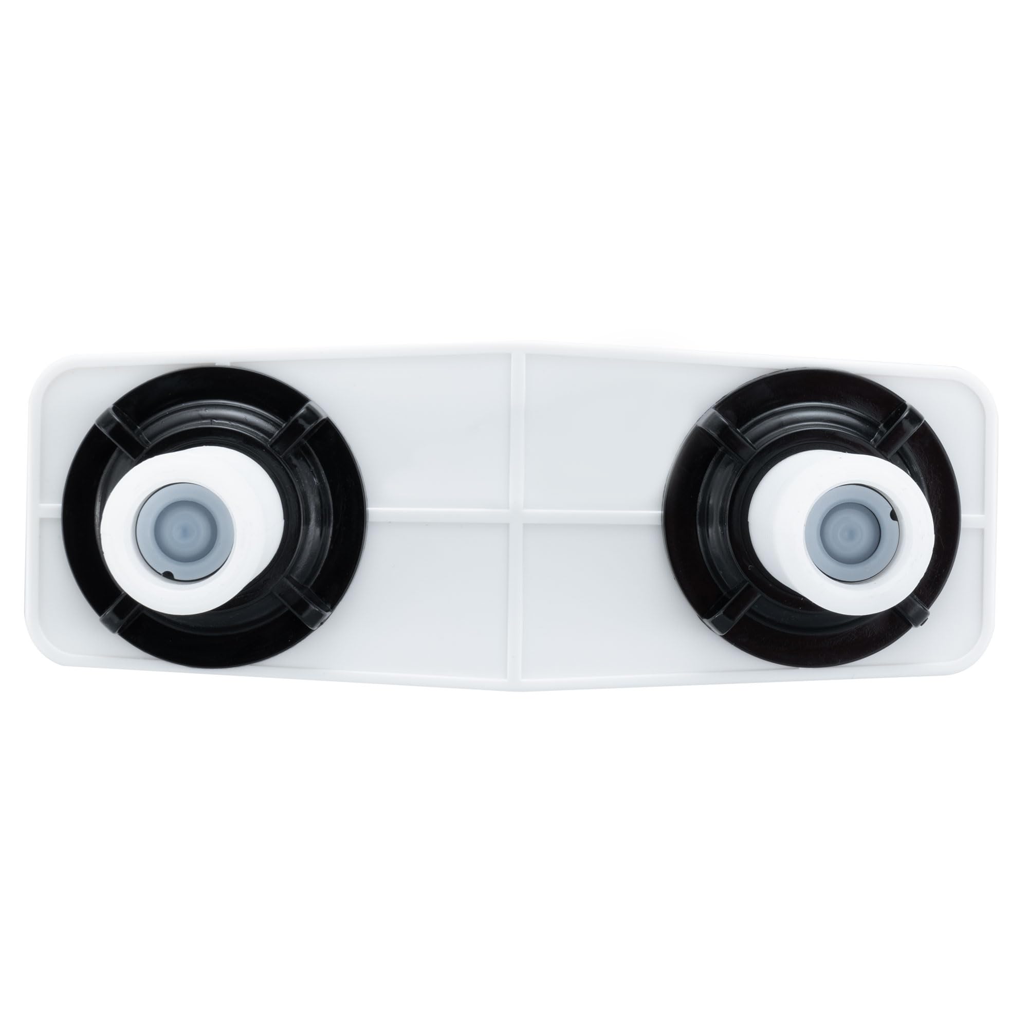 Recpro Rv Exterior Faucet Hot/Cold | High Pressure Sprayer | Metal | Optional Flex Spout | Rv Exterior Shower Faucet | Rv Exteri