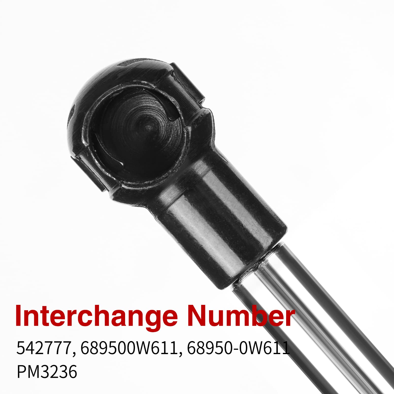 Vepagoo Hatchback Struts For 2011-2016 Scion Tc Trunk Gas Shocks - Pm3236 Rear Liftgate Lift Support Arms Supports (Pack Of 2 /