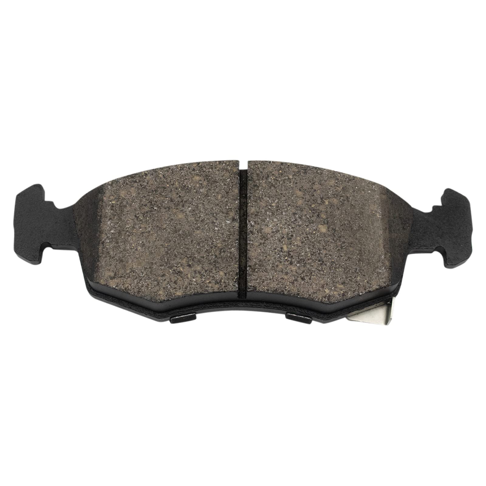 Trq Front And Rear Brake Pad & Rotor Kit Brake Pads Brake Rotor Ceramic Solid Compatible With 2012-2017 Fiat 500