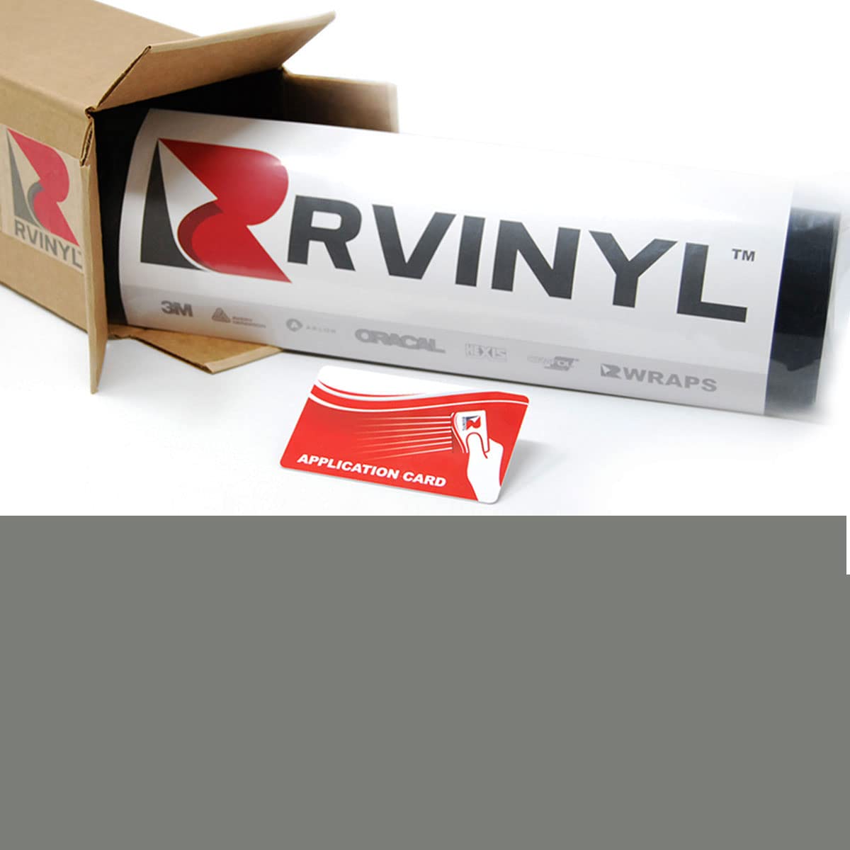 3M 2080 S51 Satin Battleship Gray 5Ft X 9Ft W/Application Card Vinyl Vehicle Car Wrap Film Sheet Roll