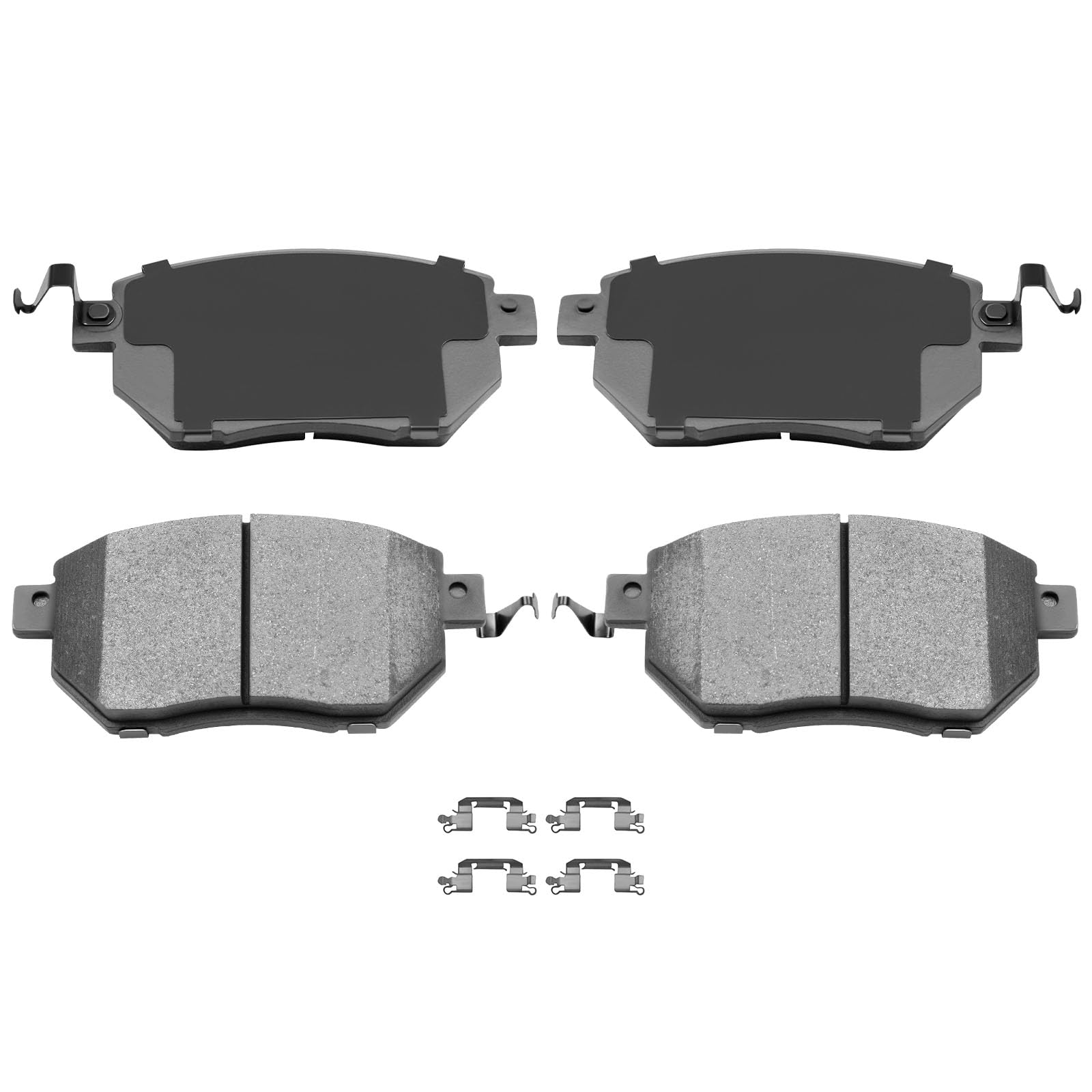 Automuto 4Pcs Front Ceramic Disc Brake Pads Set D969 - For Altima, Maxima, Murano 2003-2012
