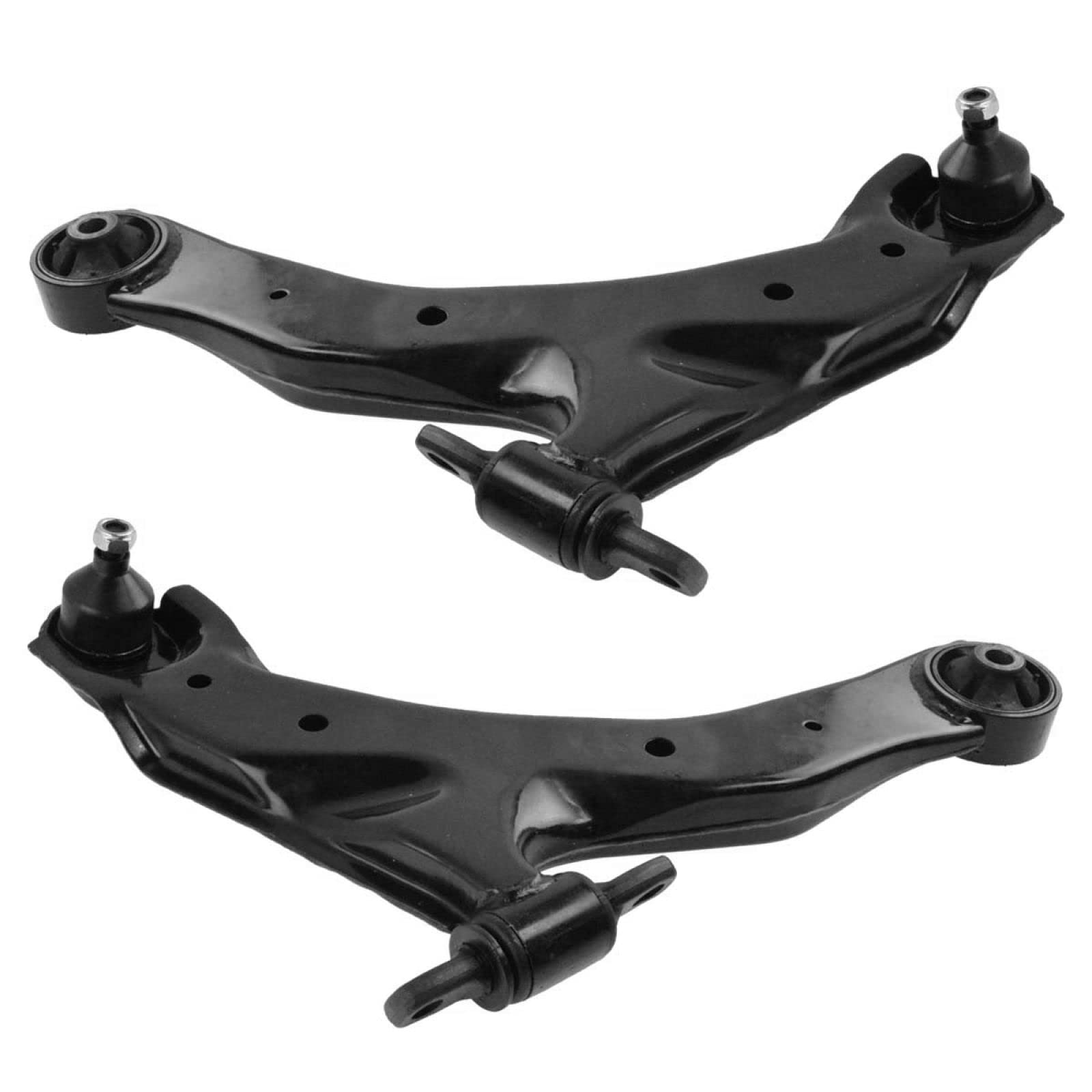 Trq Front Lower Control Arm With Ball Joint Set Compatible With 2004-2009 Kia Spectra 2005-2009 Spectra5