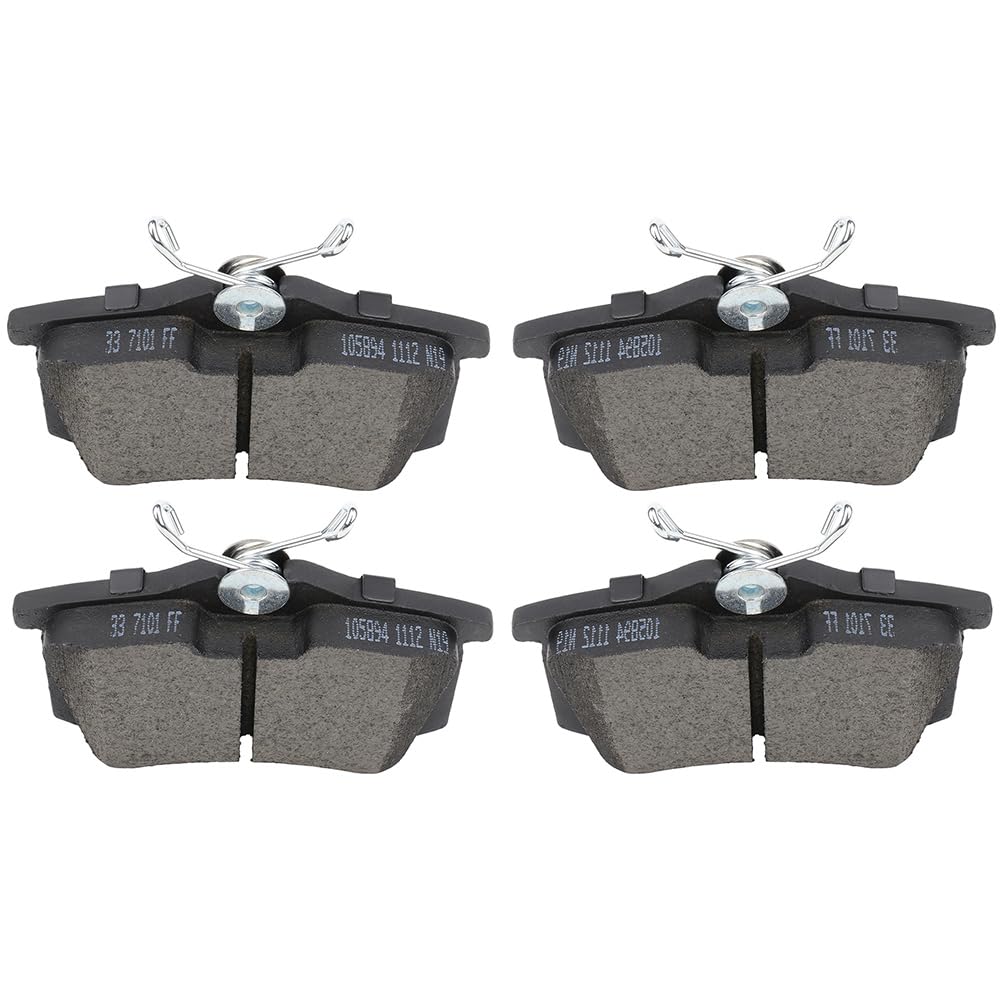 Ceramic Brake Pads Kits,Scitoo 8Pcs Brakes Pads Set Fit For 2013-2016 For Ford Escape,2013-2018 For Ford Focus,2014-2019 For For