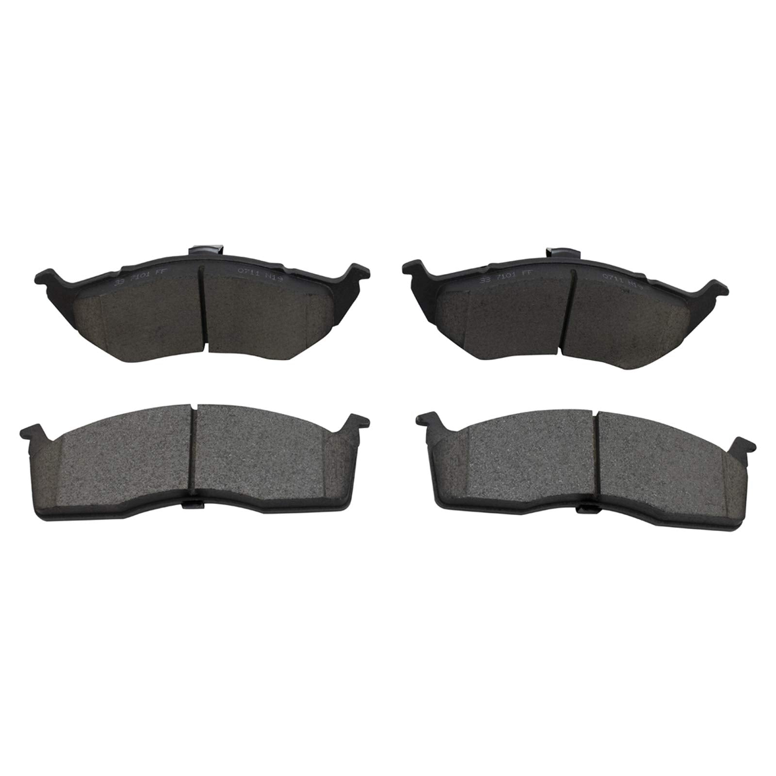 Trq Front Brake Pad & Rotor Kit Brake Pads Brake Rotor Ceramic Compatible With 1996-2000 Chrysler Town & Country Dodge Caravan G