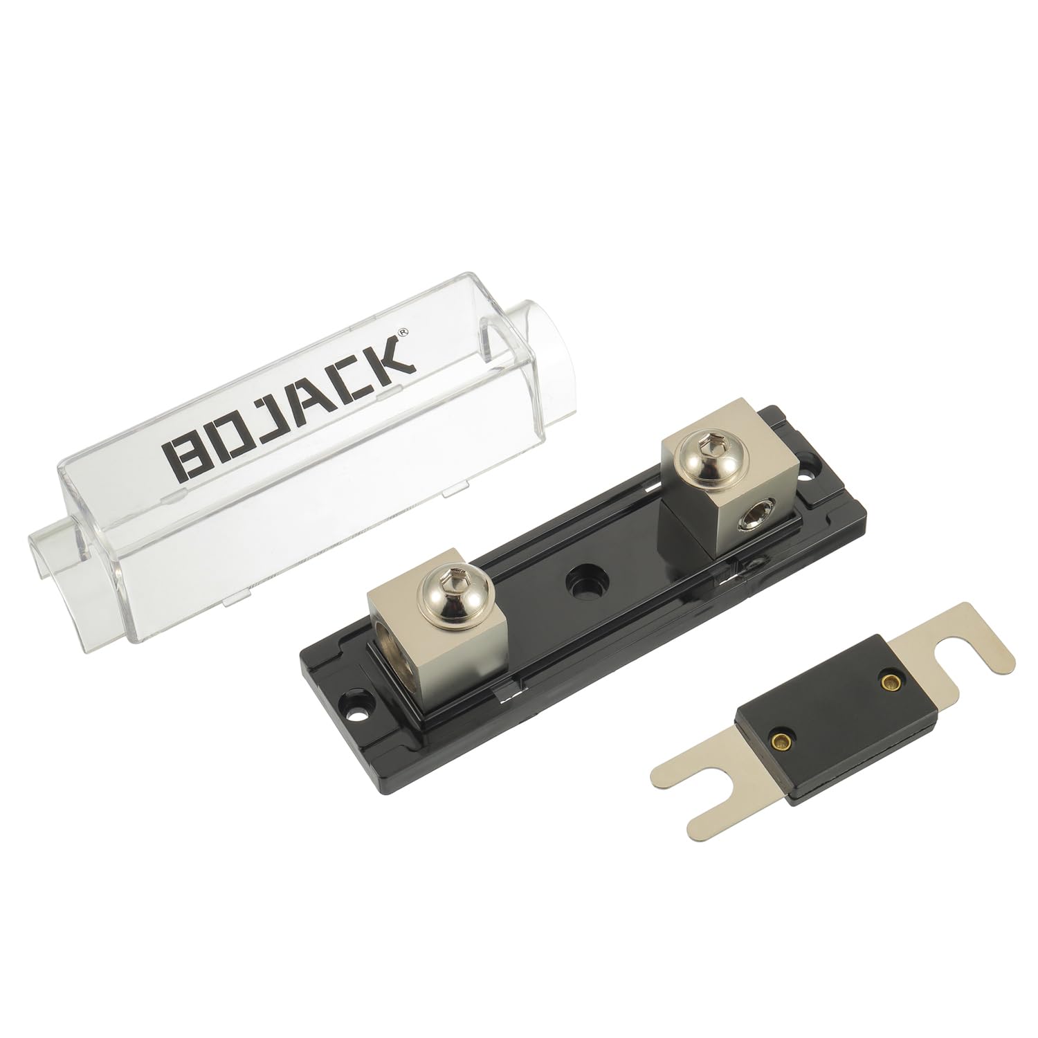 Bojack 0/2/4 Gauge Awg In Line Anl Fuse Holder With 300 Amp Fuse